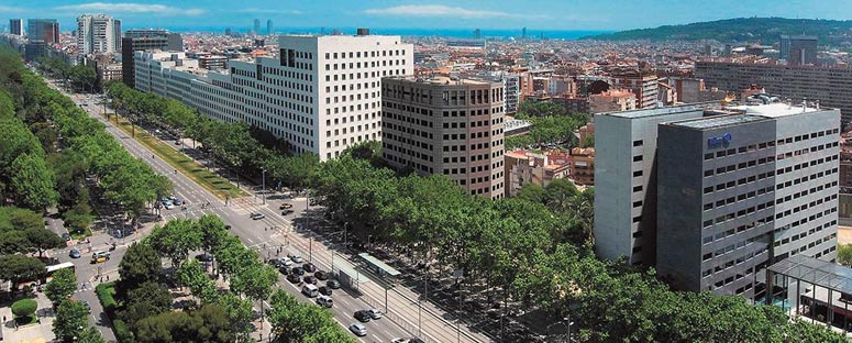 Barrios de Les Corts en Barcelona